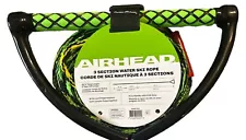 Airhead 3 Section Performance Wakeboard Rope Custom Length 65' Total 15" Handle