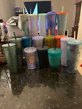 Starbucks cups bundle!! 16oz and 24 oz cups in any colors!!