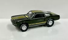 Johnny Lightning Gold Series Dk Green 1965 Hertz Shelby Mustang GT350H RR Tires