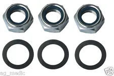 Caroni Finish Mower Blade Nut and Washer codes 1219 / 1801