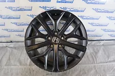 2020 HONDA CIVIC SI COUPE L15B7 1.5L OEM MATTE BLACK WHEEL RIM 18X8 +50 #9540