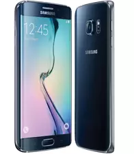 Samsung Galaxy S6 edge Sprint Unlocked 32GB Black Sapphire C Light Burn