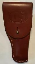 NEW EL PASO SADDLERY FLAP HOLSTER for Colt 1903 RIGHT Hand Only Russet OWB