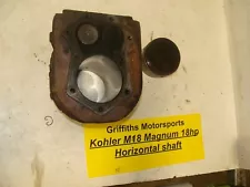 KOHLER MAGNUM MH M 18HP ENGINE TWIN Horizontal shaft cylinder piston valves #2