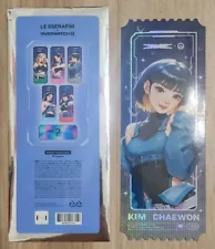 LE SSERAFIM x Overwatch 2 Perfect Night Kim Chaewon Photo Ticket Blizzcon 2023