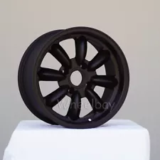 ON SALE 4 PCS ROTA WHEEL RB 15X8 4x114.3 +04 SATIN BLACK