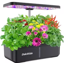 Hydroponic Growing System 12 Pods Indoor Herb Garden Kit for Plants (M584)