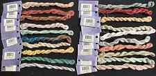 20xNeedlepoint/Embroidery THREAD CARON Wildflowers overdyed 1 ply cotton-PN3