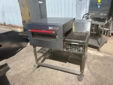 Lincoln Impinger 1116 gas pizza conveyer oven & stand for food truck restaurant