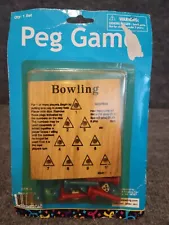 Vintage Peg Game BOWLING