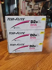 Top Flite D2+ Diva Golf Balls For Women - 3 Packs - New!