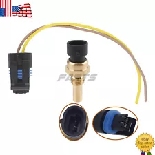 12608814 Engine Coolant Temp Sensor w/ Connector For Buick Cadillac Chevrolet