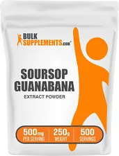 BulkSupplements Soursop (Guanabana) Extract Powder - 500 mg Per Serving