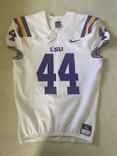 LOUISIANA STATE LSU TIGERS #44 Game Cut Football Jersey