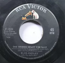 50'S & 60'S 45 Elvis Presley - One Broken Heart For Sale / They Remind Me Too Mu