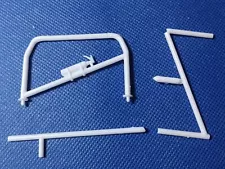 ð Roll Bars For 1969 Daytona 1:25 Scale 1000s Model Car Parts 4 Sale