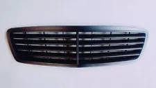 2000-06 for Mercedes C200 C230 C240 C280 C320 W203 Matte Flat Black Grille Sedan (For: 2003 Mercedes-Benz C320)