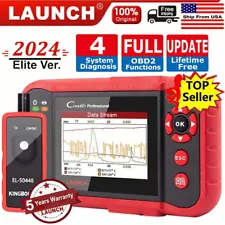 2024 LAUNCH X431 CRP123 Elite OBD2 Diagnostic Scanner ABS SRS Fault Code Reader