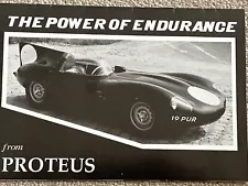 The Proteus D Type Kit Car Sales Info Advertising Brochure Sheet Frameable