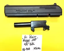 Hi Point JHP 45 Very Nice .45 ACP Slide & Barrel Red Rear Yellow Front #18-928RF