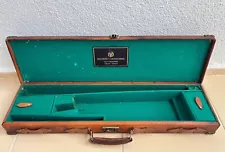 AyA (Aquirre Y Aranzabal ) Leather 12Ga Shotgun Case / Artesania Exposito - USED