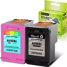 Greencycle Ink Cartridge FOR HP 62XL 62xl ENVY 5660 5665 7640 7645 8005 NEW CHIP