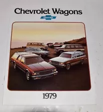 1979 CHEVY STATION WAGONS IMPALA CHEVELLE MONZA TRUCKS SALES BROCHURE MINT NEW