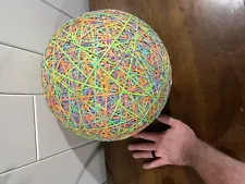 rubber band ball 13”