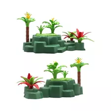 Playmobil Rock Formation Green Ferns Jungle Tropics 5273