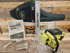 NOS NEW OLD STOCK Vintage Pioneer p26 Chainsaw - With Original Case and extras