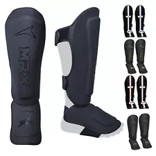 MMA Leg Foot Guards Muay Thai Shin Instep Pads Kick Boxing Guard Protector