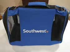 Southwest Airlines Soft-Side Pet Carrier Very Good Condition 17x12x10"