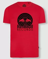 Red Bull Records Red w/ Black Graphic XL T-shirt 24" x 30.25"