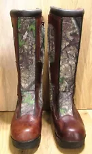 Nice pair of RedHead Bayou Waterproof Side-Zip Snake Boots for Men Size 11W