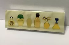 vintage boxed miniature perfume bottles