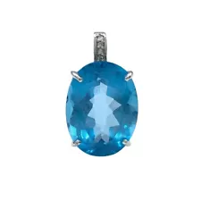 Blue Topaz Top K18WG Jewellery