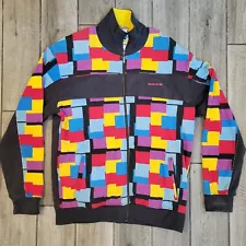 Reebok Classic Jacket Size XL For Men - Multi-colored, Bright - Y2K Vintage