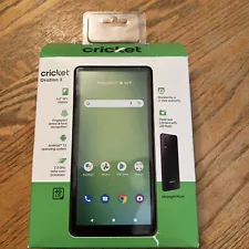 CRICKET OVATION 3 6.8" HD+ Display 13MP Camera 32GB Midnight Plum PREPAID PHONE