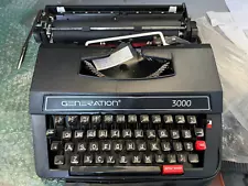 Retro Generation 3000 Portable Typewriter - Tested Working Rare HTF