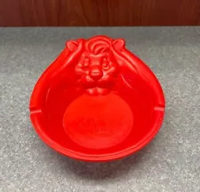 Arby's Restaurant Plastic Lion Dipping Sauce Cup Bowl Holder - 2002 Fast Food