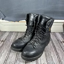 DANNER Pursuit Excel Mens 10.5 Boots Gore-Tex Black Leather Military Combat Work