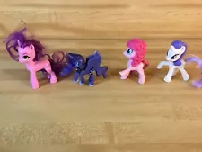 My little pony mixed Lot Of 4 (nightmare Moon, Pinkie Pie With Molded Hair, Etc)