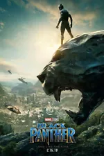 Black Panther Movie Art Wall Indoor Room Outdoor - POSTER 20x30