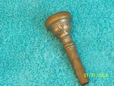 Vintage 1930's Vincent Bach Corp. New York 18 Cornet Mouthpiece old used cond MP