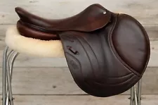 Stunning 2012 17.5" CWD SE02 saddle for sale!! Soft grippy full CALFSKIN leather