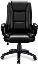 Big and Tall Home Office Computer Chair for Adults, High Back Desk Chair for Hea