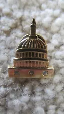 US Capital Lapel Pin New Free Shipping