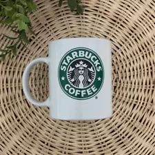 STARBUCKS Vintage Classic Siren Logo Ceramic Mug