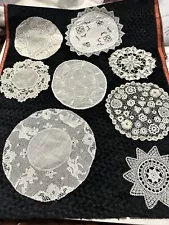 New Listing8 Handmade Beautiful Doilies