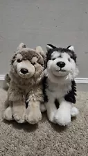 Webkinz Signature - Timber Wolf And Siberian Husky- Super Rare, No Codes!